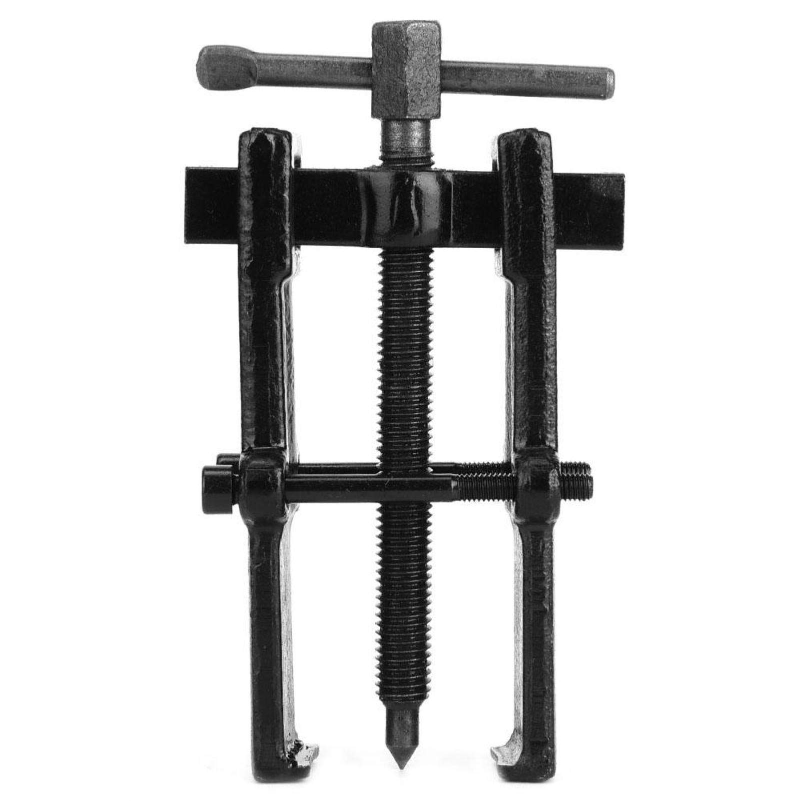 Walfront Jaw Gear Puller 2 Jaw Puller Bearing Extractor Remover Hand Tool Gear Removal Tool for Slide Gears Pulley and Flywheel(100mm)