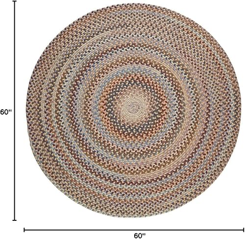 Miniatura 142 de Tapete reversible de lana, texturizado, grueso, trenzado. , Lana, Azul (Blue Dragon) Roca Negra,Azul (Blue Dragon),Mezcla azul y verde,Rojo