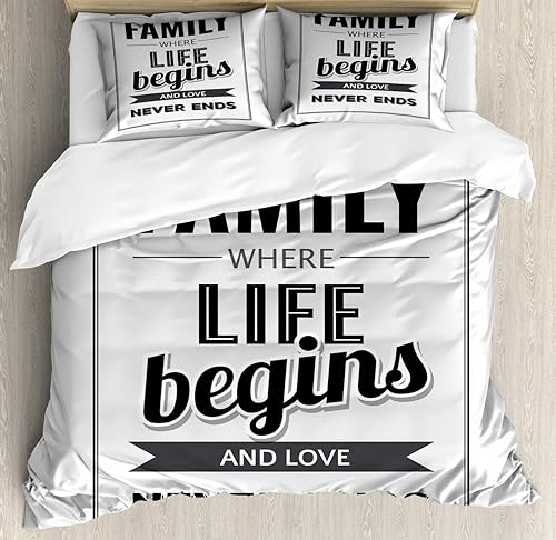 Miniatura 52 de Ambesonne Jukebox Duvet Cover Set, Digital Retro Print Party Themed Old Antique Music Radio, Decorative 3 Piece Bedding Set with 2 Pillow Shams,