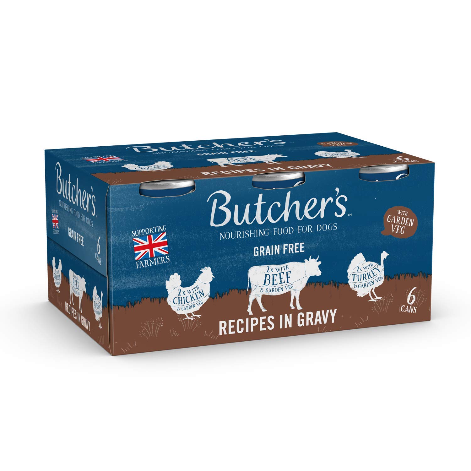 butchers dog food grain free