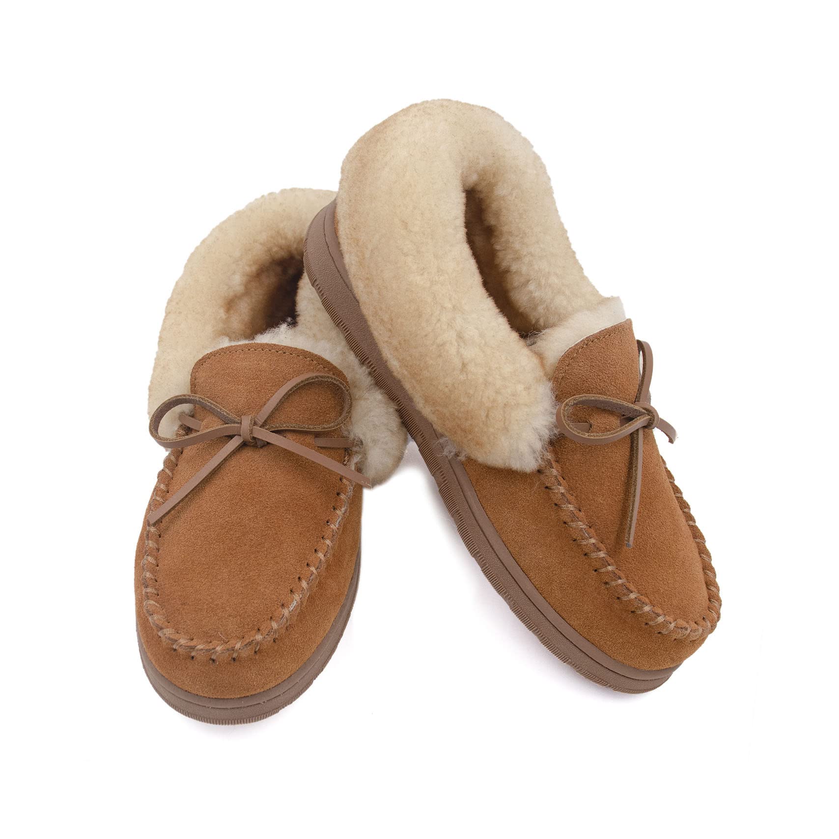 Surell Womens Sheepskin And Shearling Moccasins Warm Winter