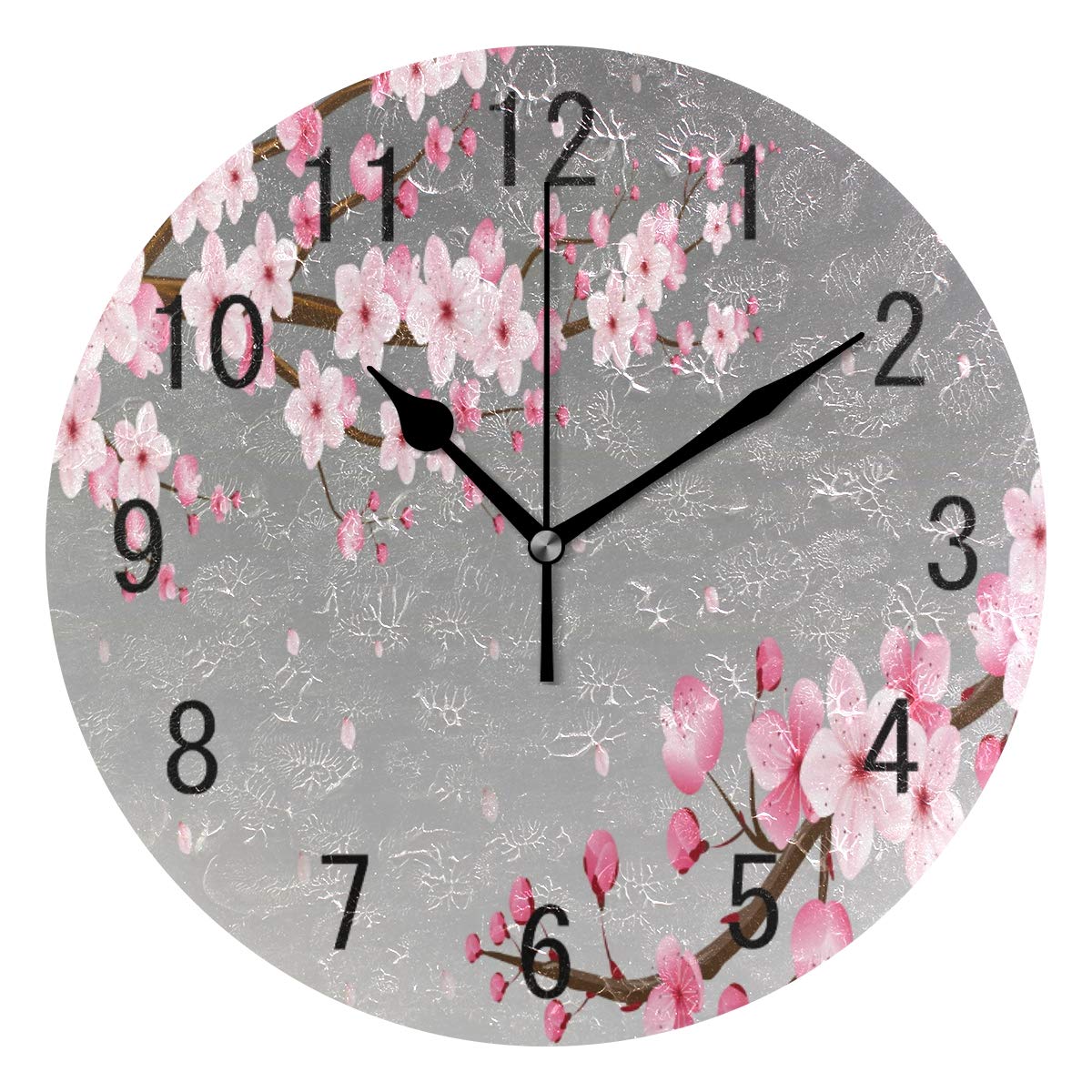 Amazon.com: ALAZA Home Decor Cherry Blossom Japanese Round Acrylic