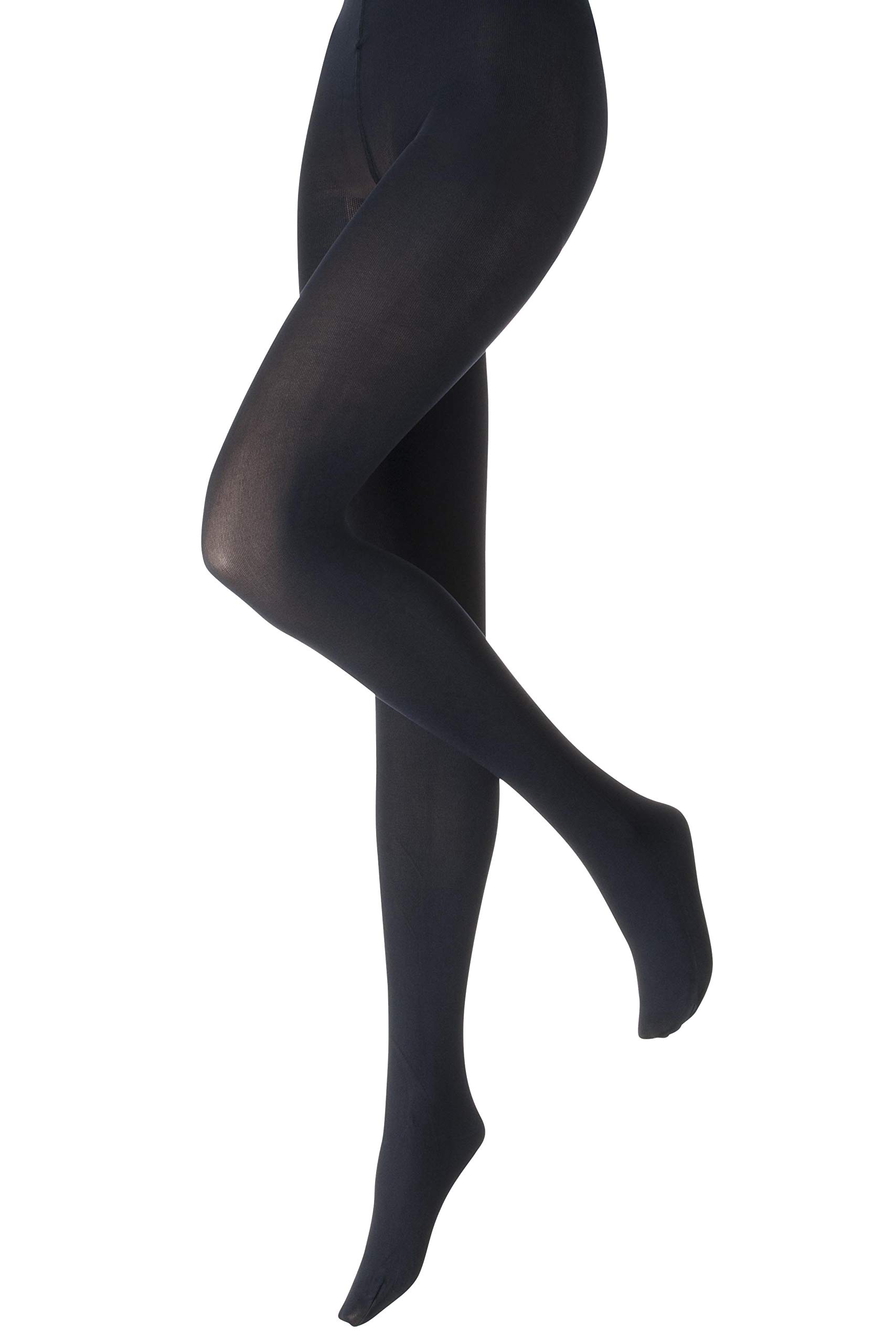 Charnos Ladies 1 Pair 100 Denier Opaque Tights Navy M