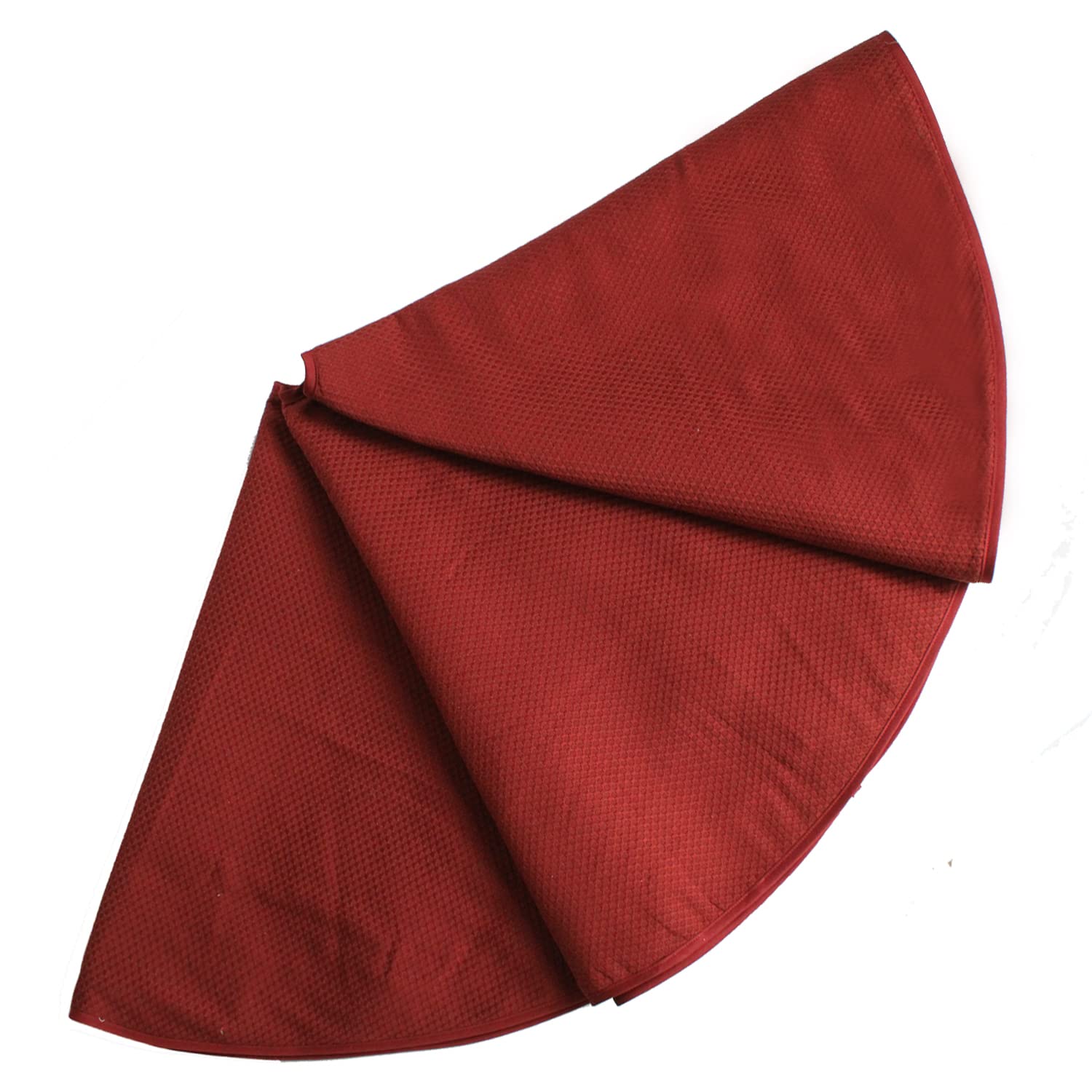 90 cm / 127 cm Patternowy wzór drzewa Dekoracje drzewa Choinki Drzewo Ozdoby Podstawowe 3 kolory do wyboru DUO ER (Color : Red, Size : 127cm)