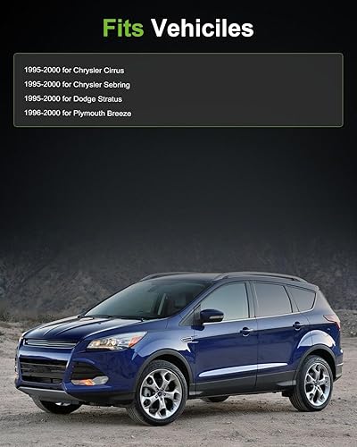 Miniatura 33 de SCITOO Resistencia de motor de ventilador HVAC para 2008-2013 para Chrysler 300/2008-2016 para Town & Country/2008-2010 para Dodge Charger/2008-2018