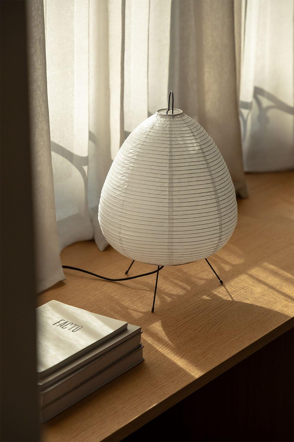 SKLUM Lampe de Table en Papier de Riz (↑44 cm) Gogian