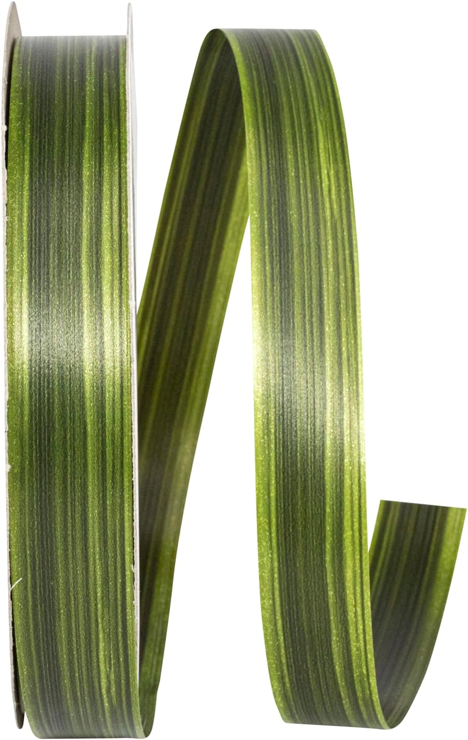 Reliant Ribbon Aspid Ombre Rd Ribbon, 3/4 Inch X 110 Yards, Green Grass