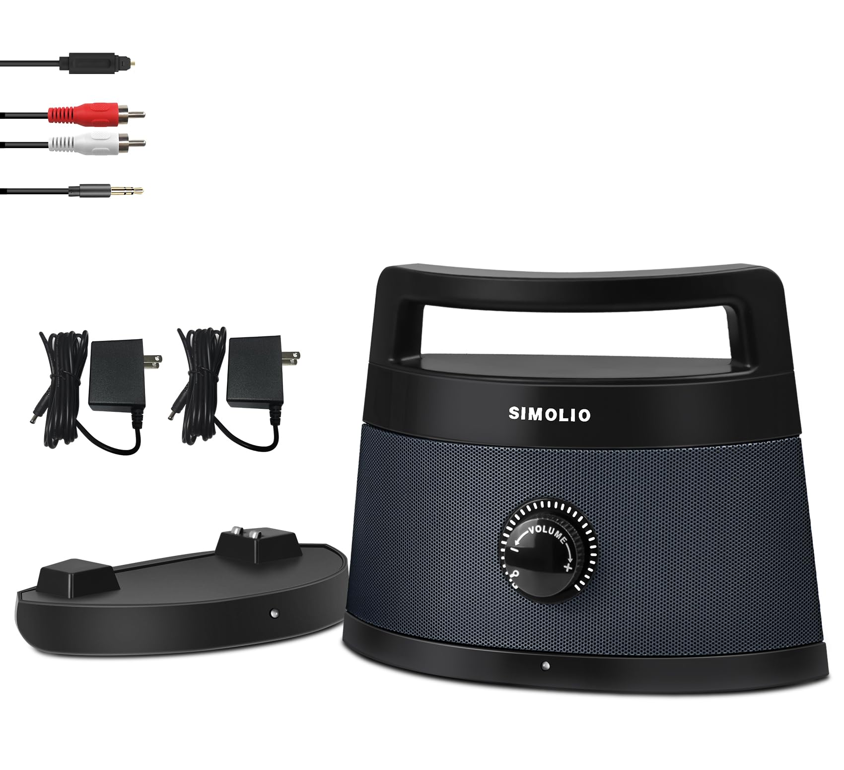 Amazon.com: SIMOLIO 621D Plus Wireless Speakers for TV for Seniors