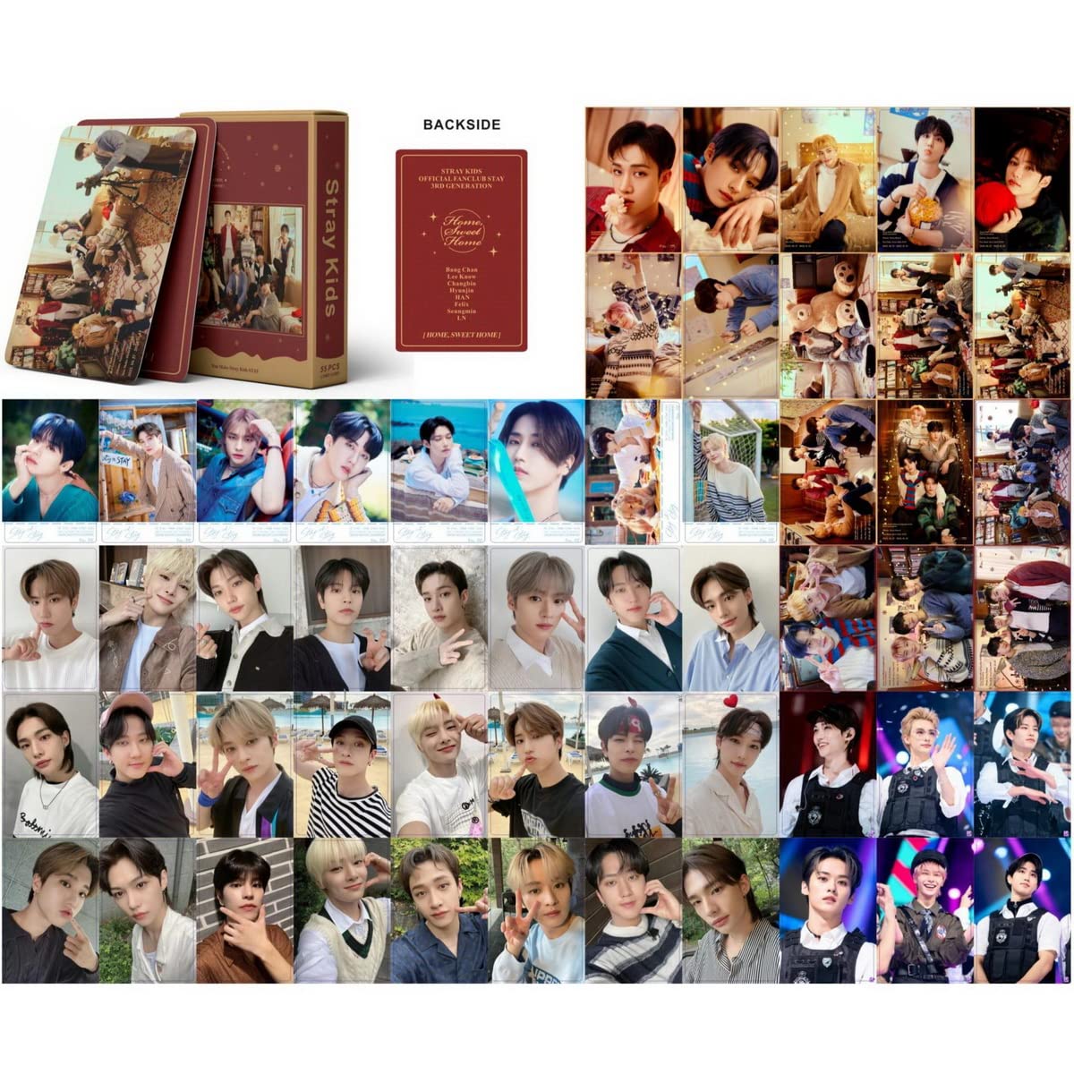 4Pack216PCS Stray-Kids Photocards,Stray-Kids Lomo Algeria