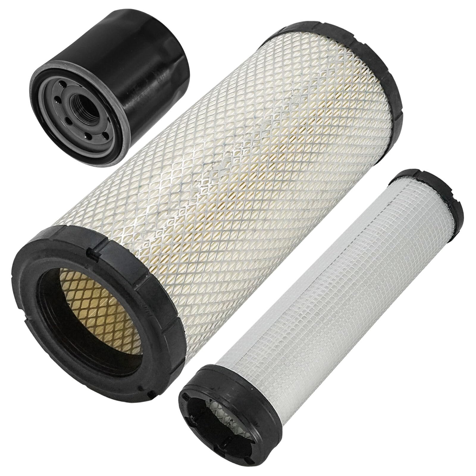 RIVERTON CANDLE & BATH for Caltric Air & Engine Oil Filters for John Deere 3046R 3120 3320 3520 3720 4044M