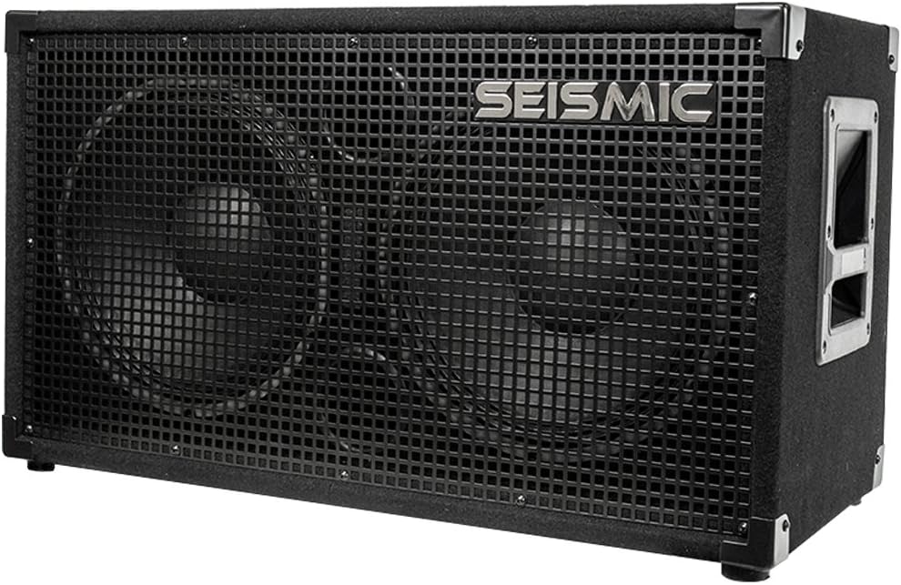 Seismic Audio - 212 GUITAR SPEAKER CABINET - 2x12 200 Watts PA/DJ PRO AUDIO