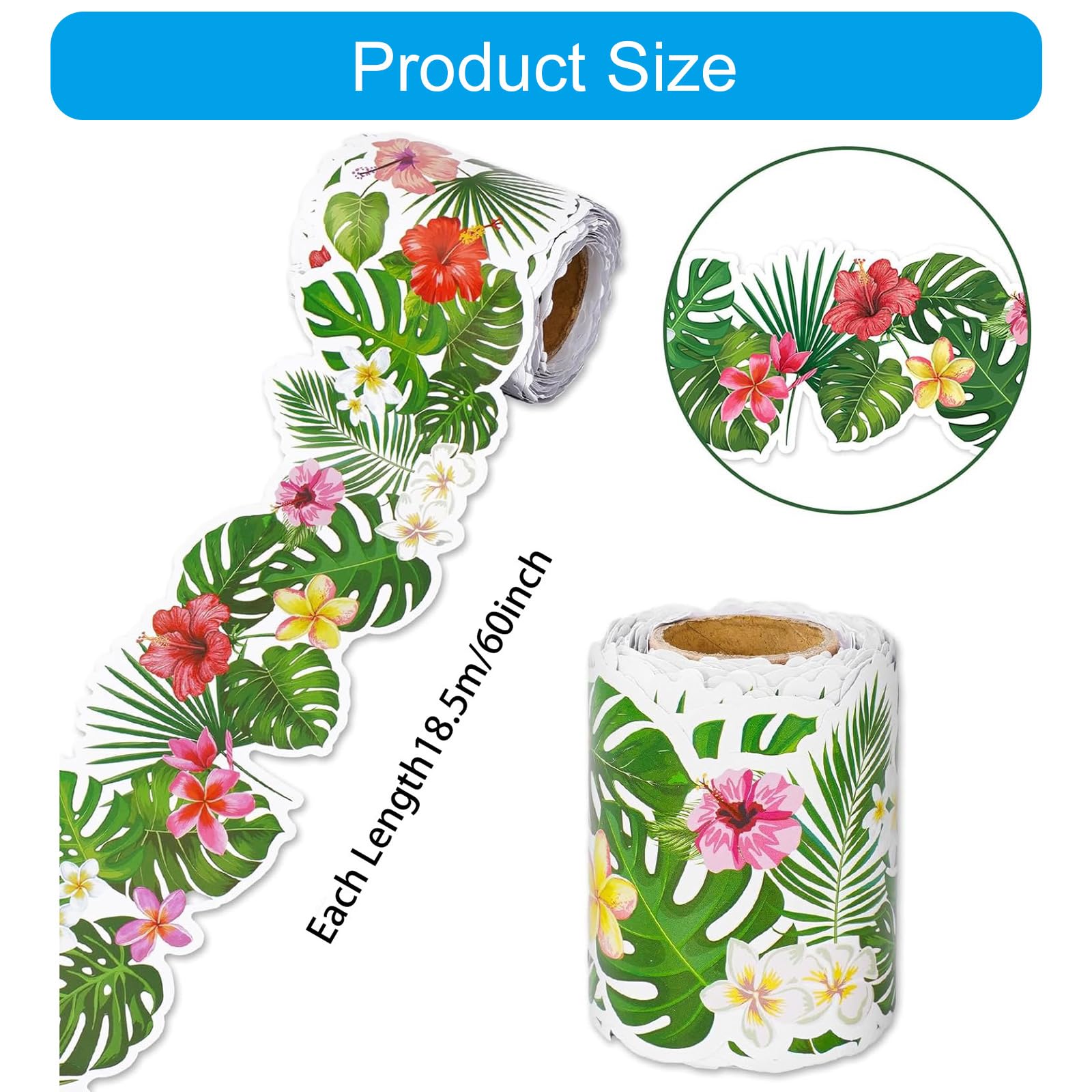 Bordure de tableau d'affichage en forme de fleur 18,5 m pour tableau noir