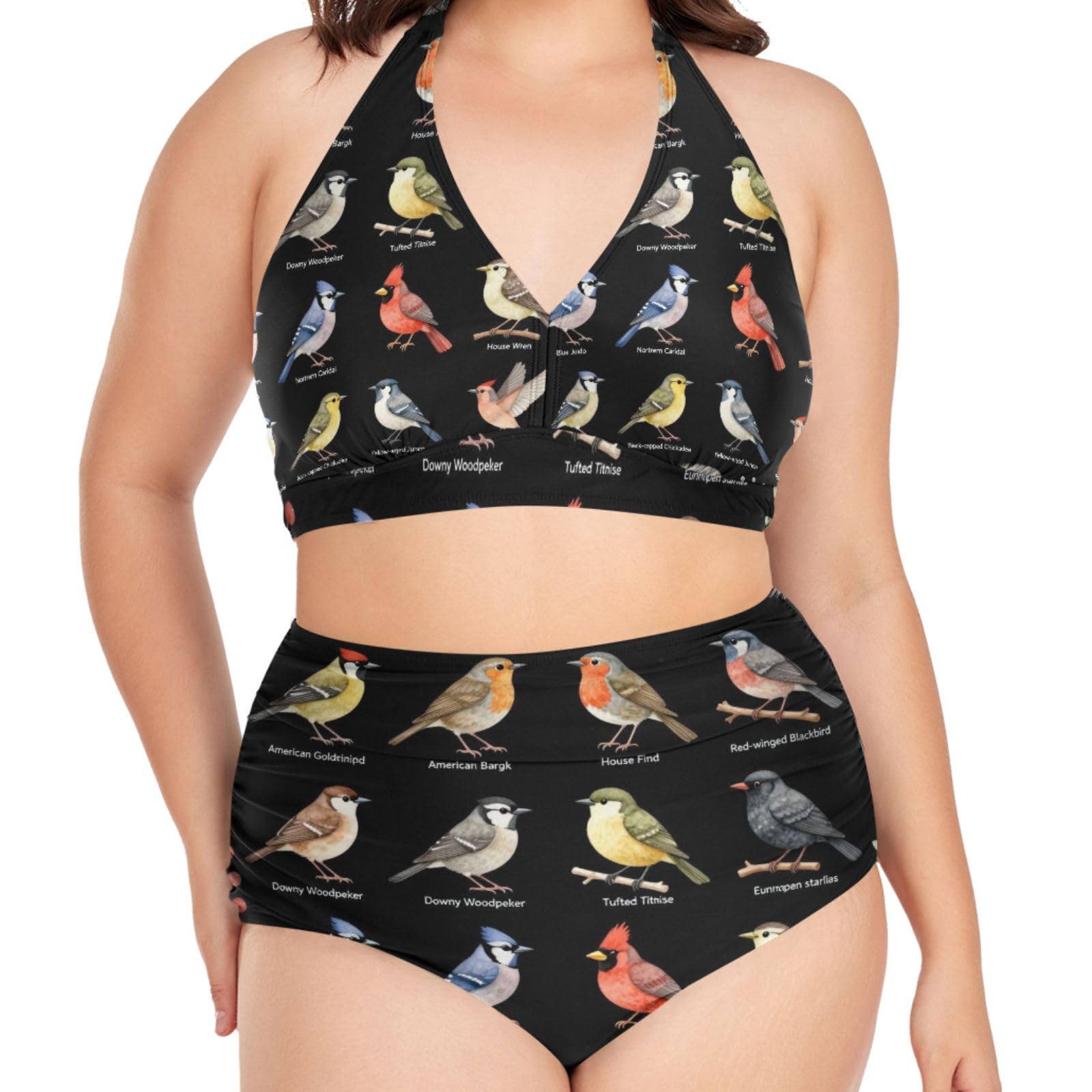 FRODOTGV Costumi da bagno da donna curvy, da L a 4XL