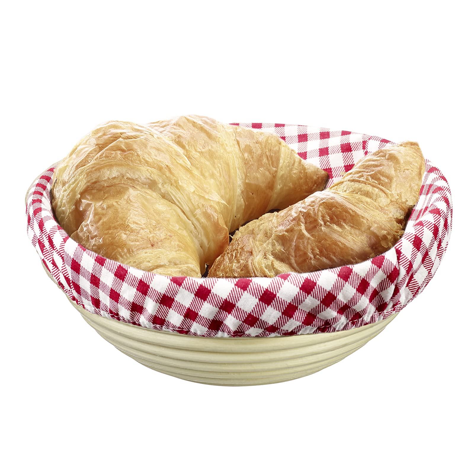 Westmark 3213226K Cover for Proofing Baskets for Round Baskets Diameter 17.5 cm Cotton Checked