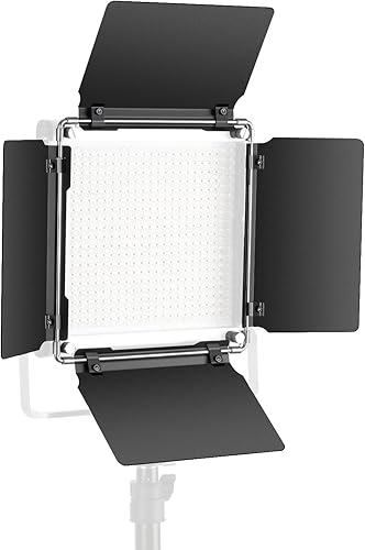 Neewer Profi LED-Videoleuchte Barndoor fA r Neewer 480 LED-Licht Platte  Feste Metallkonstruktion  Nur Torblende eingeschlossen 