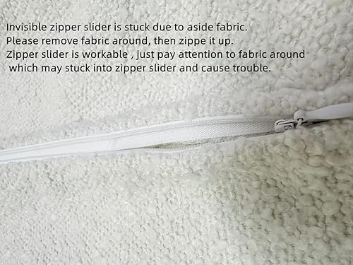 Miniatura 3 de Sunkifover Fundas de cojín con textura de buclé de 12 x 20 pulgadas, funda de cojín rectangular neutra decorativa para sofá, sofá cama, dormitorio,