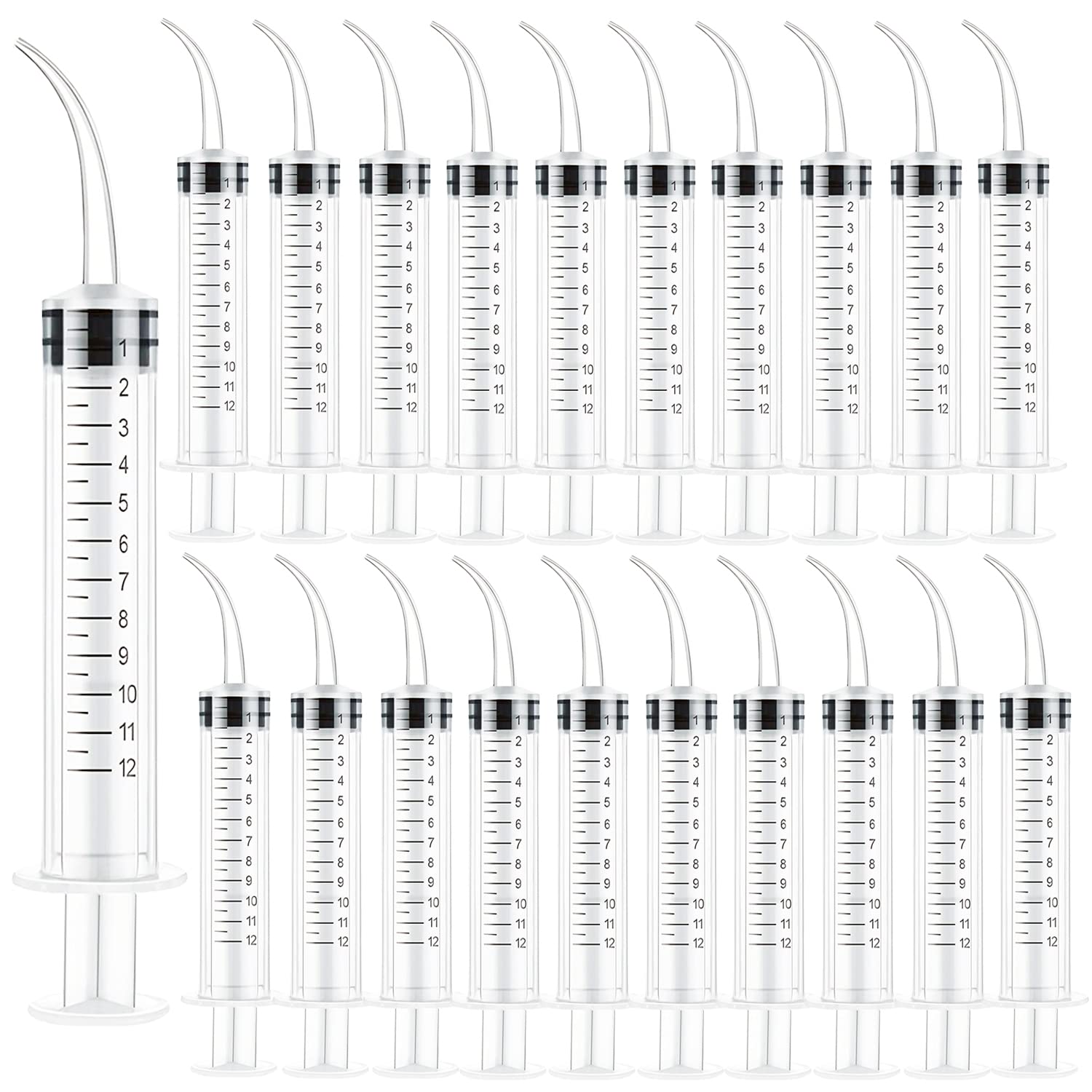 12ml Dental Irrigation Syringe, Disposable Dental Syringe