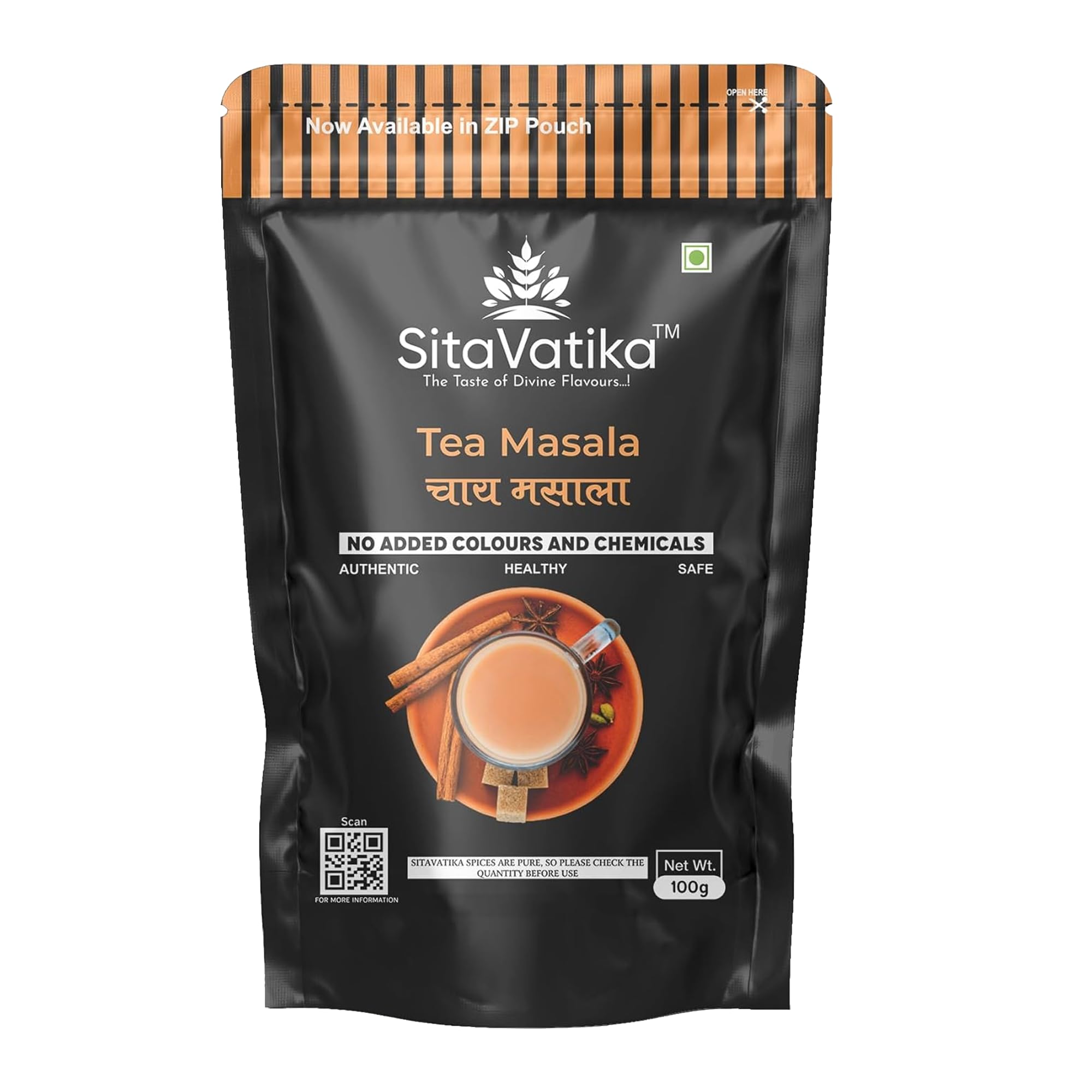 Sitavatika Classic Chai Masala Powder 100g Flavorful Blend of Spices Culinary Uses Natural Tea Masala Powder (B0D7W6Y9X7) Amazon Price History, Amazon Price Tracker