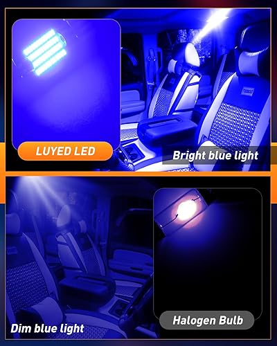 Miniatura 41 de LUYED Juego de chips 2 X 570 de luz súper brillante 3014 48-EX 569 578 211-2 212-2 focos LED para luz de domo, blanco xenón