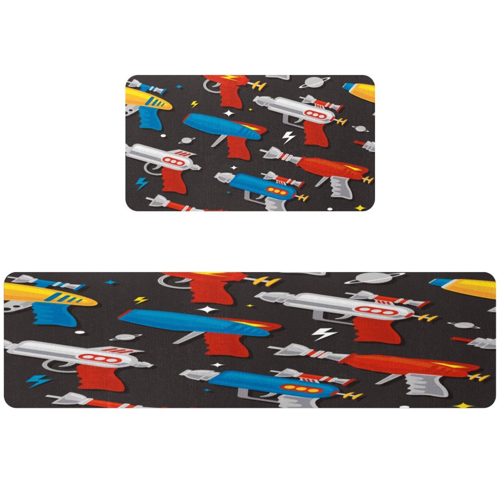 Alfombra de cocina absorbente lavable y juego de alfombrillas antideslizantes