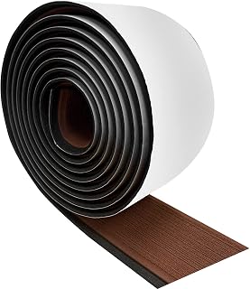 KXKZREN Boat Flooring EVA Foam Decking Sheet Faux Teak Marine Mat Marine Carpet Cooler Tops Non-Slip Self-Adhesive Flooring for Motorboat RV Yacht Kayak Swim Platform 94" x 47"/44"/35"/23"/16"