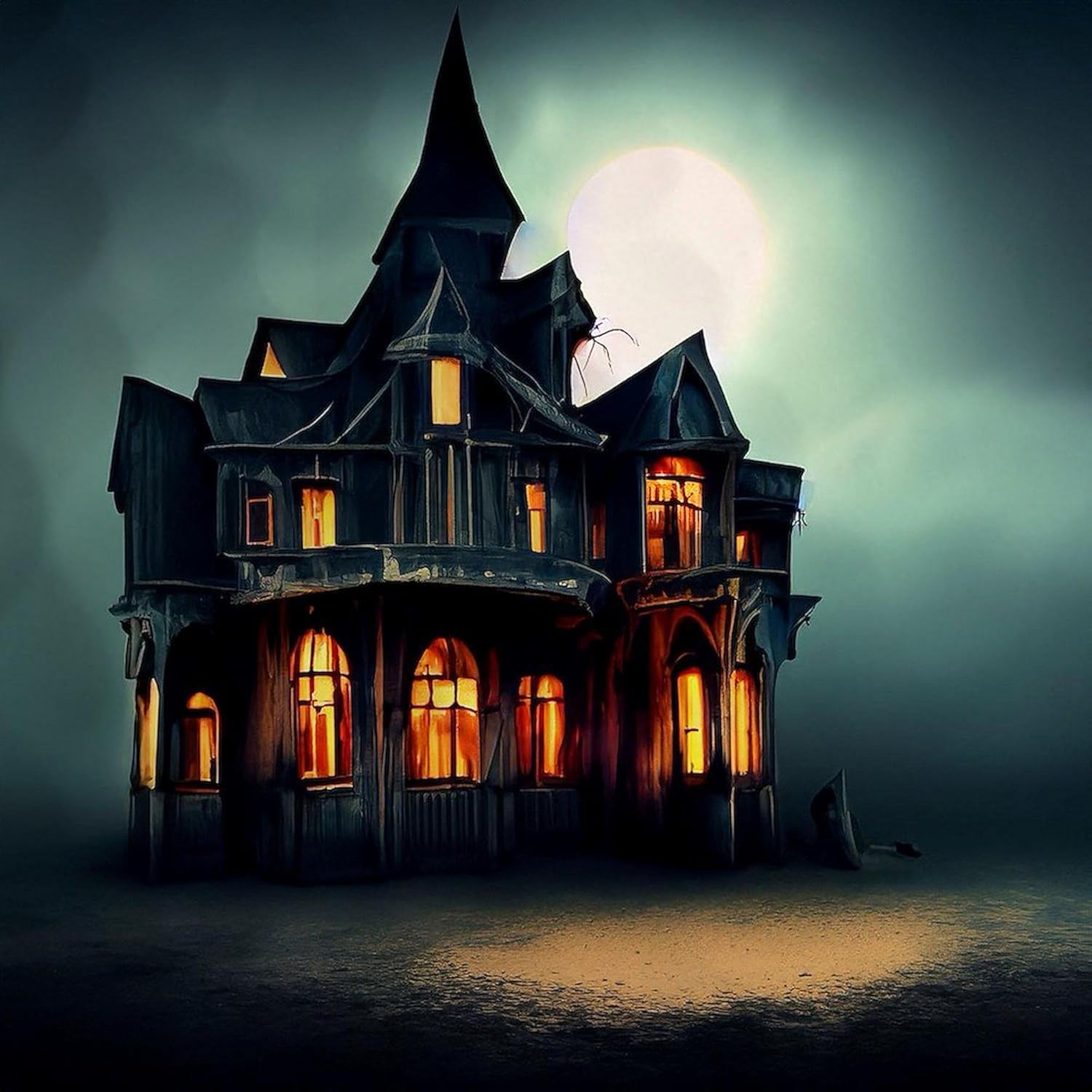 CafePress Haunted House Novelty Golf Balls (Pk of 12)