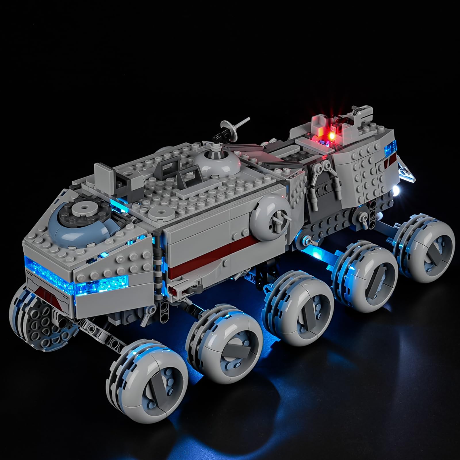 YEABRICKS LED Light for Lego-75413 STAR WARS Republic Juggernaut Building Blocks Model (Building Set NOT Included) - Image 2