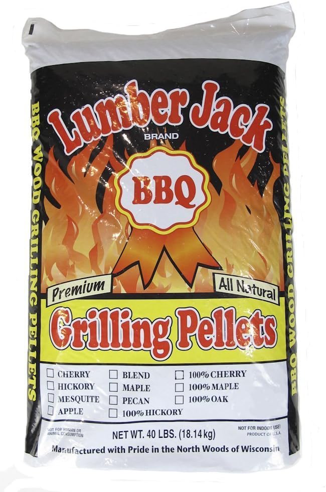 Lumber Jack 5086 40-Pound BBQ Grilling Wood Pellets, Maple, Hickory and Cherry Blend