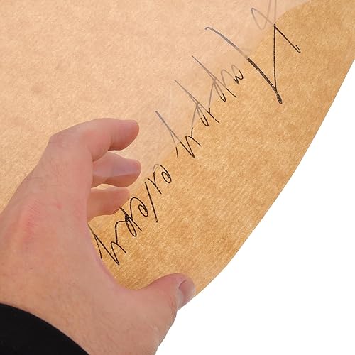 Vista 4 de ULTECHNOVO 20 bolsas de regalo para ramo de flores, bolsas de regalo de ramo de rosas, bolsas de regalo para boda, fiesta de cumpleaños, Caqui