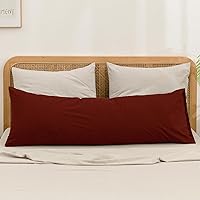 Vista 7 de BESTOUCH Funda de almohada 100% algodón lavado para cabello y piel, tacto de lino, suave, cómoda, transpirable, juego de 2 fundas de almohada