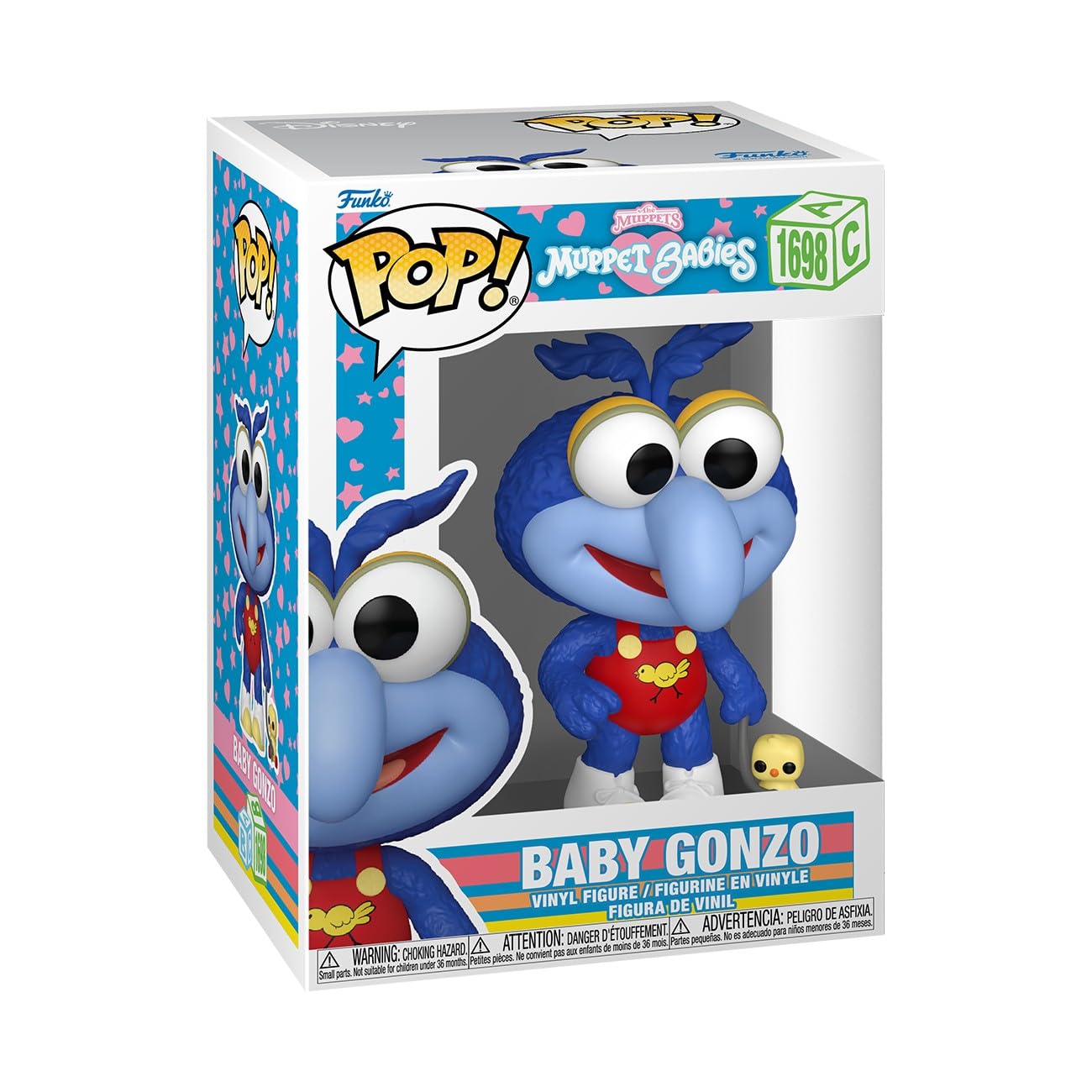 Funko Pop! Disney: Muppet Babies, Baby Gonzo, Muppet Babies (1984), Collectable Vinyl Figure, Gift Idea, Official Merchandise