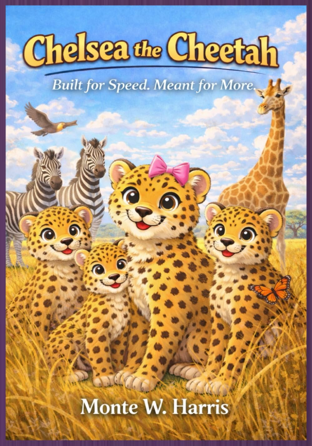 Chelsea the Cheetah: Built for Speed. Meant for More.