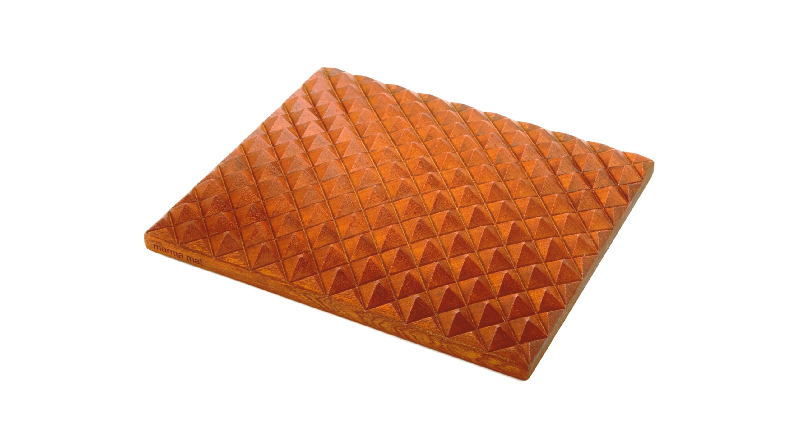 Premium Mohagany Wood Acupressure Reflexology marma mat for Feet, Back | Neck Pain | Sciatica | Plantar Fasciitis | Insomnia | Stress Relief |