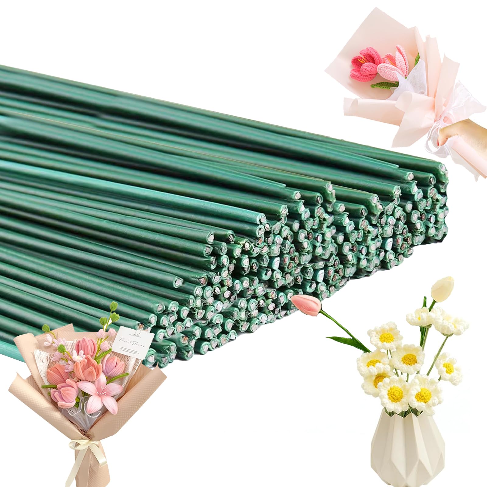 Zijden Boeket - 65-75 cm hoog - 20 stelen - doe-het-zelf boeket - DIY - alle