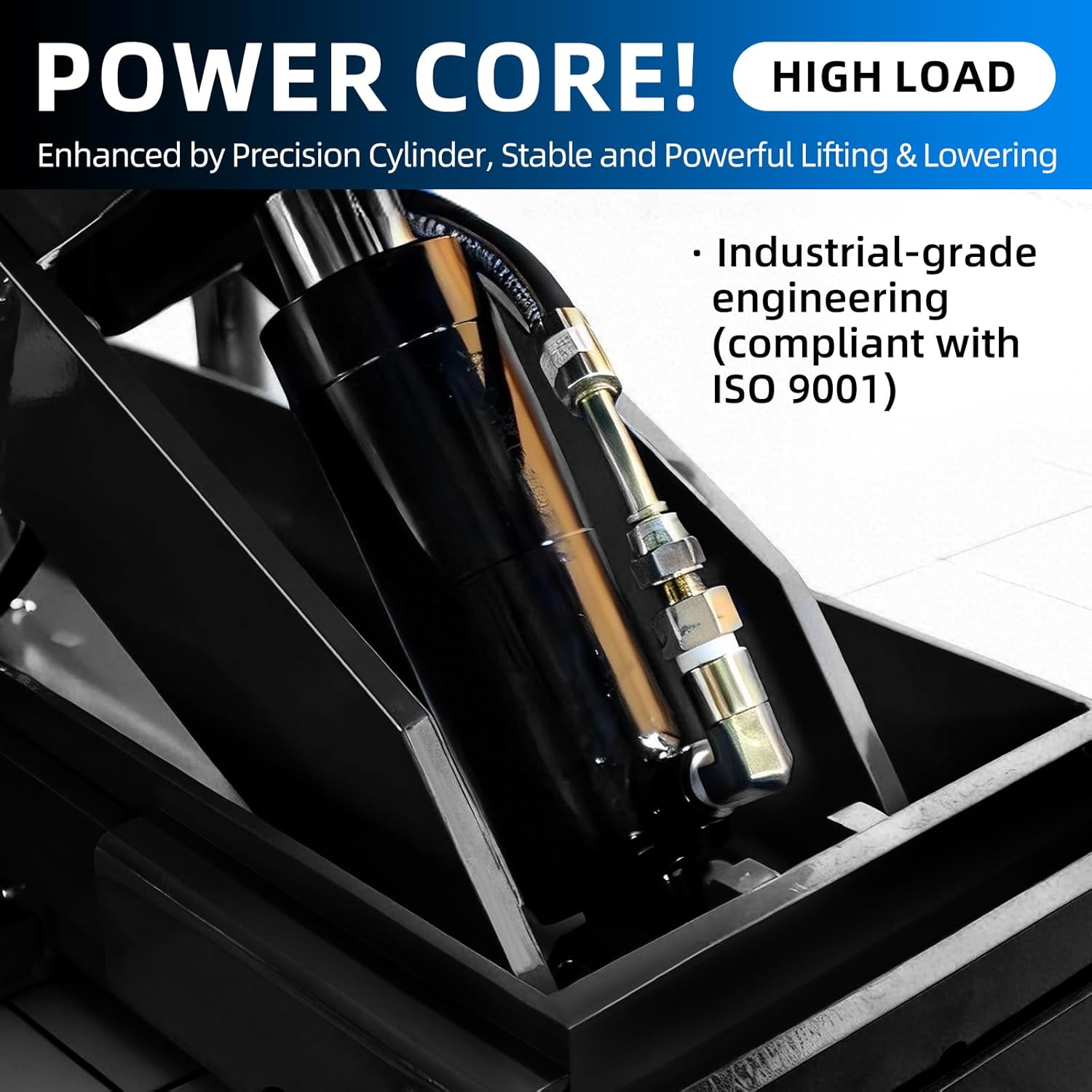 4500 Lb Rolling Scissor Jack, Manual Pump Rolling Bridge Jack for 4 Post Lift, Adjustable Width with 3 Locking Positions