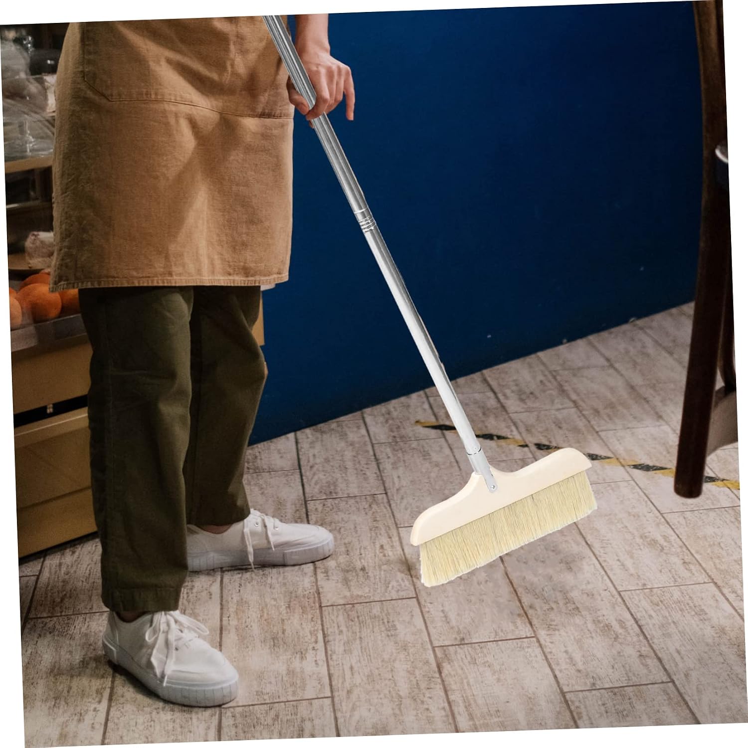 Soft Bristle Cleaning Brush for Floor Mop Dust Mop Scrubbing Brush Dusters for Cleaning Indoor Broom for Home Office