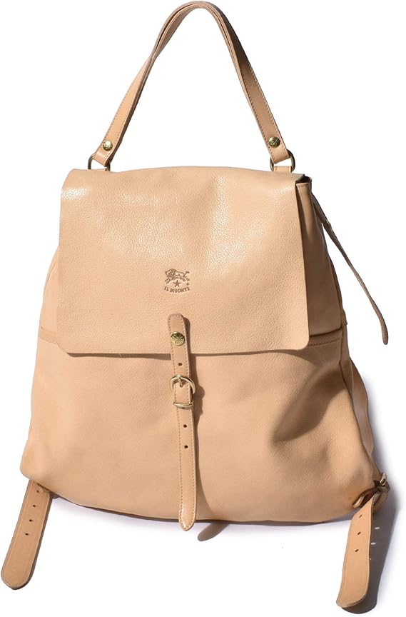イルビゾンテ Il Bisonte Bag バッグ リュックサック レザー 499 メンズ レディース 鞄 本革 01 ナチュラル ヌメ フリー 並行輸入品 メンズ 通販