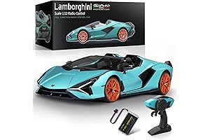 MIEBELY Lamborghini Remote Control Car, 1:12 Scale Lambo Toy Car