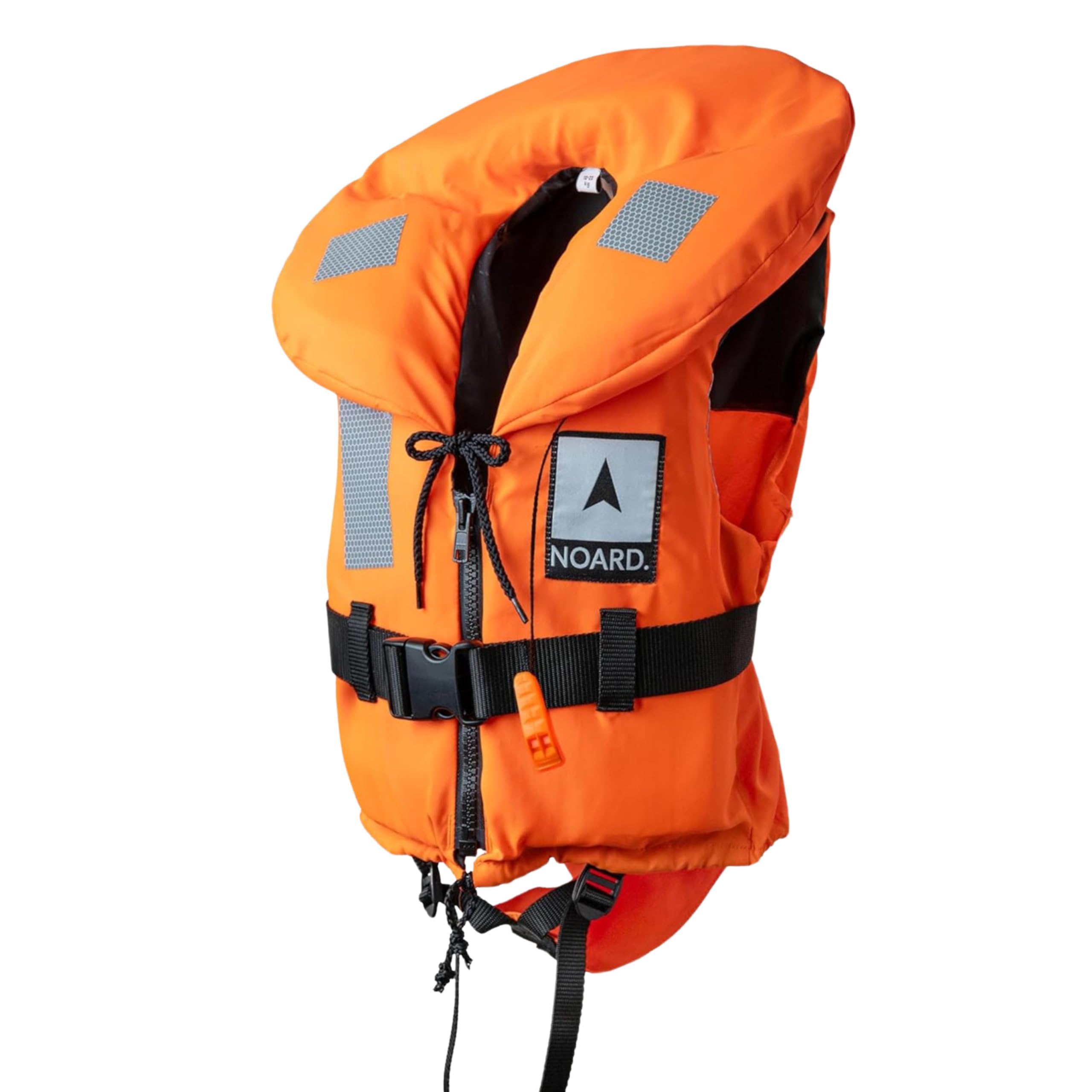 NOARD Rettungsweste Seaside Kinder & Erwachsene | 100N nach EN ISO 12402-4 | Schwimmweste & Auftriebsweste 15-120 kg | für Boot, Segeln & Wassersport | mit Signalpfeife & Solas-Reflektoren