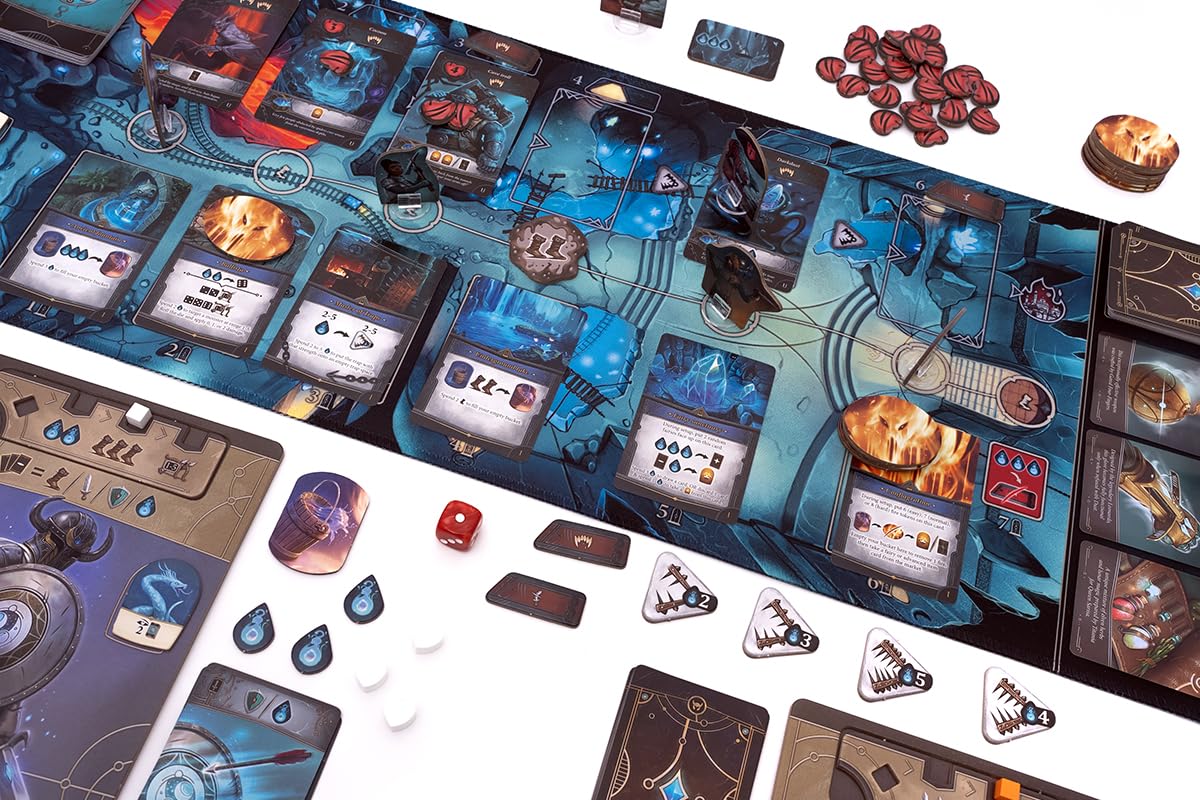 Asmodee - Rebel - Dungeon Legends - Gry planszowe - Gra planszowa - Gra przygodowa od 10 lat - 1 do 4 graczy - 60 do 90 min - wersja francuska