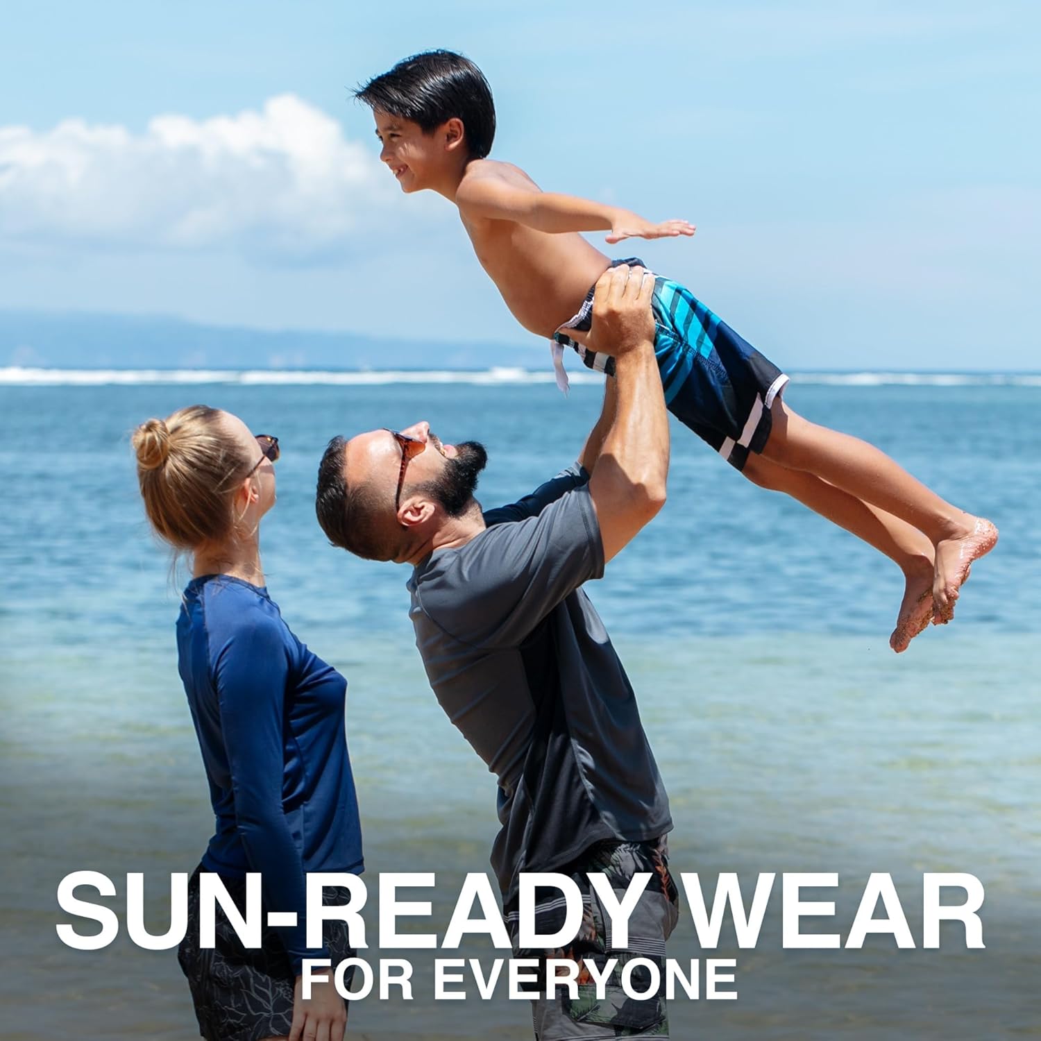 Kanu Surf Boys Reflection Quick Dry UPF 50+ Beach Swim Trunk - Image 6