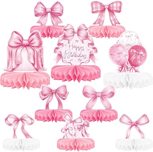 Miniatura 25 de Decoraciones de Cumpleaños Safari Centro de Mesa - Suministros de Fiesta Temática de Animales de la Selva, Adornos de Mesa de Panal