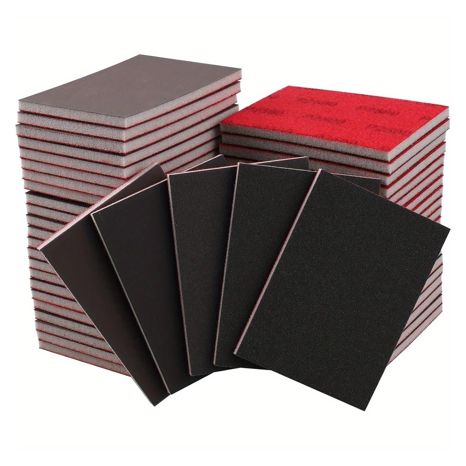 Sanding Sponge 36PCS 70×100mm Sponge Sandpaper 240–2000 Grit Wet