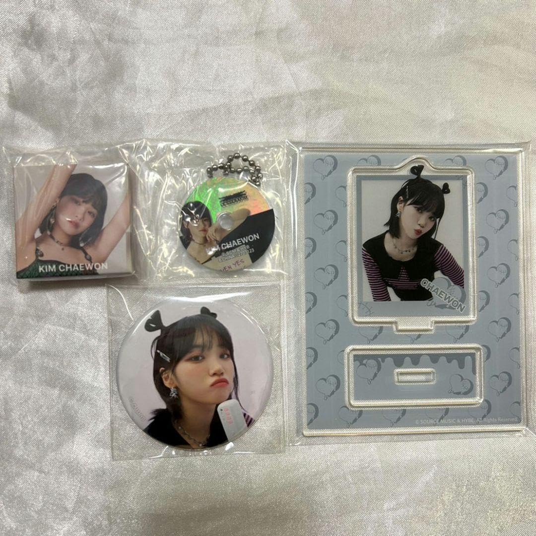 Amazon | LE SSERAFIM チェウォン カフェアクスタ&缶バッジ  