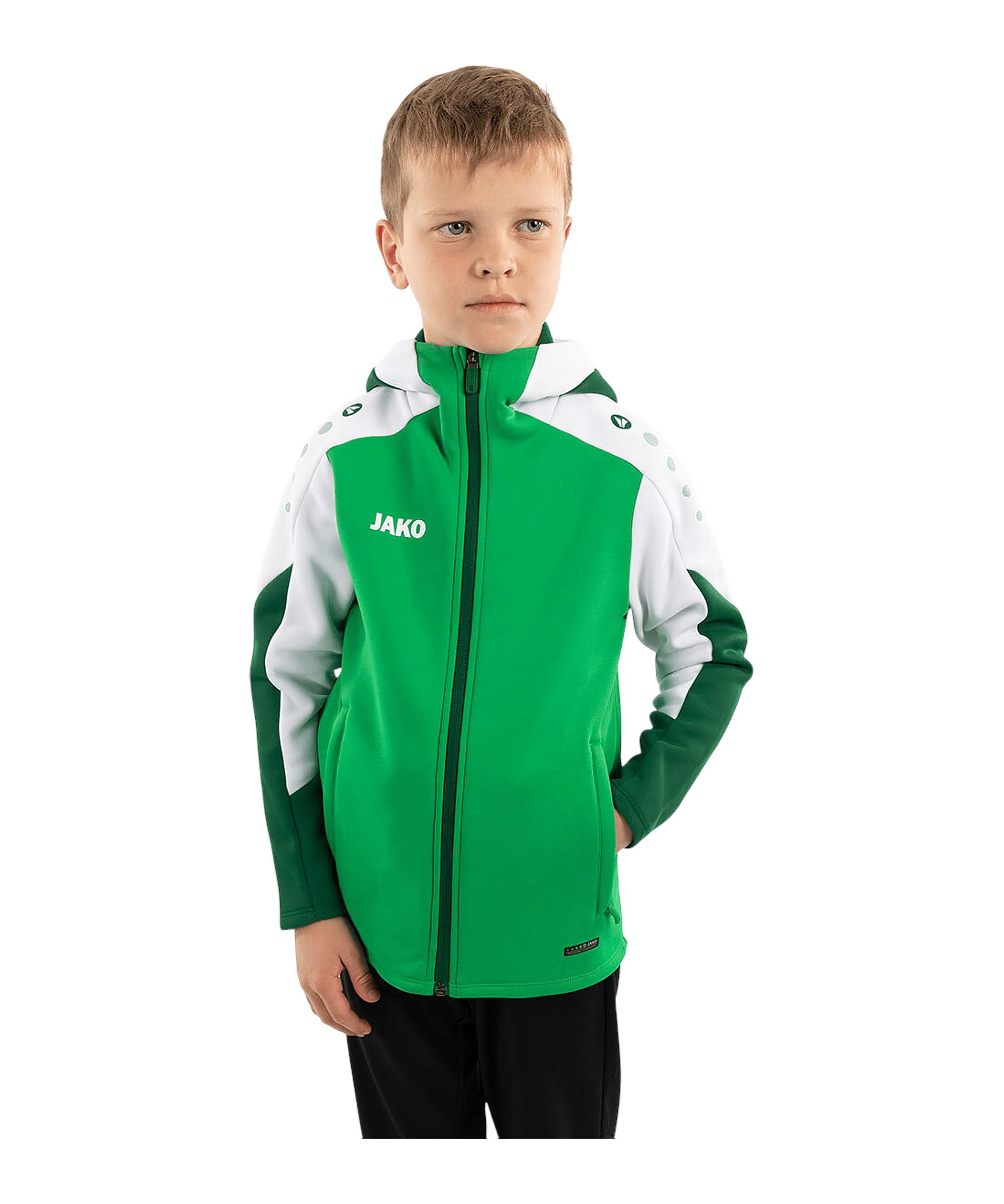 JAKO Kinder Kapuzenjacke Dynamic Chaqueta de entrenamiento Unisex niños