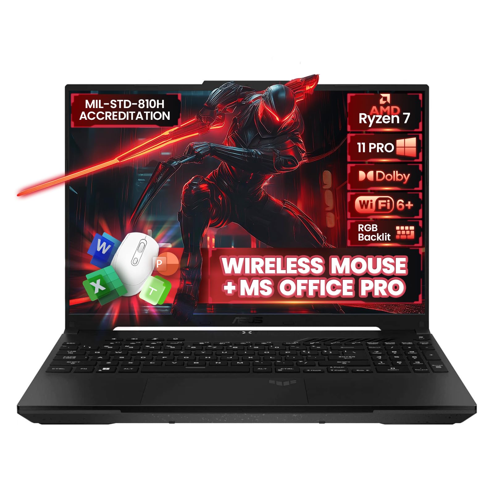 Amazon.com: ASUS 2025 TUF A16 Gaming Laptop, AMD Ryzen 7 7735HS