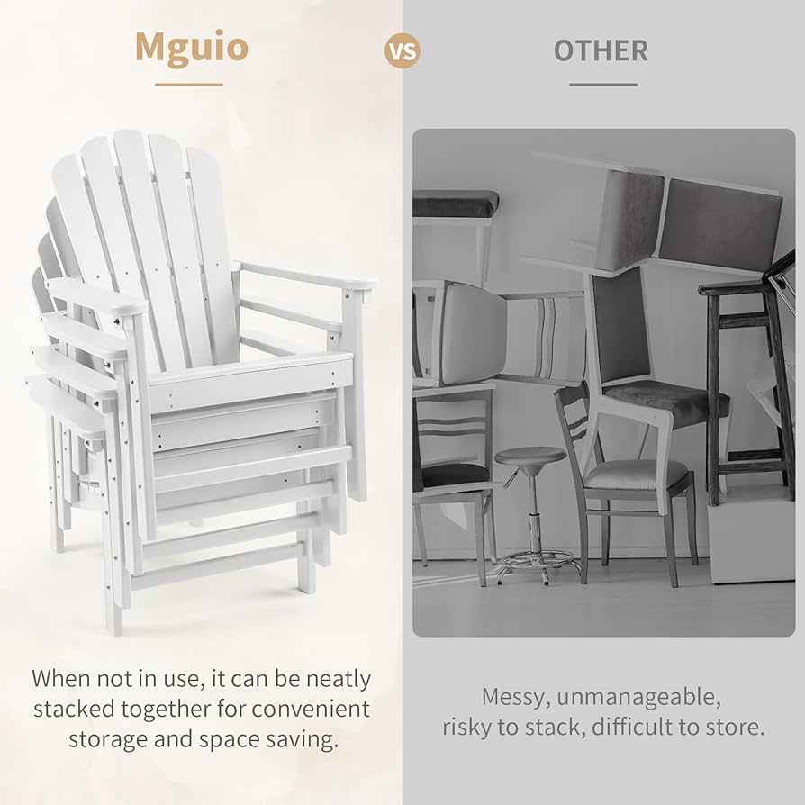 ADIRONDACK アディロンダック　アウトドアチェア 2脚セット Amazon.co.jp: Mguio アディロンダックチェア 2脚セット
