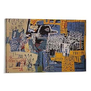 希少　バスキア　フラッシュ　アートパネル　ストリート　ポップアート　レア 希少 バスキア フラッシュ アートパネル ストリート ポップ