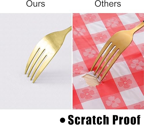 Miniatura 6 de homing Mantel rectangular de vinilo, impermeable y a prueba de derrames con respaldo de franela de plástico, cubierta de mesa fácil de limpiar para