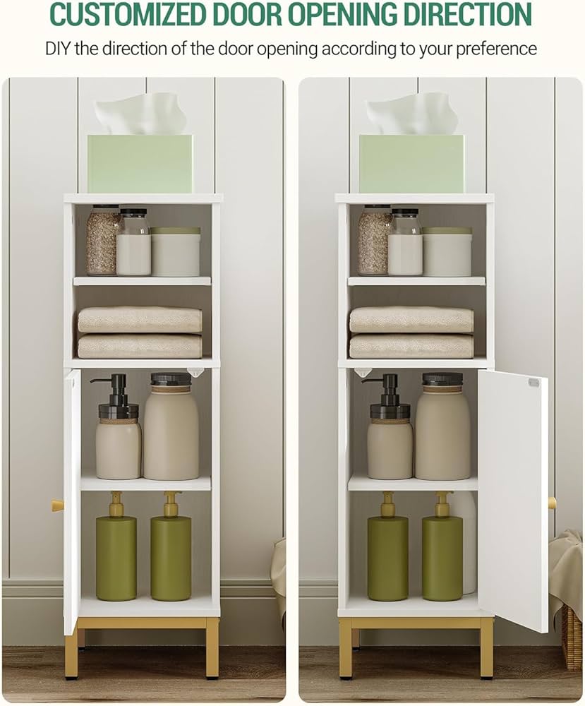 naminori fam Amazon.com: Hzuaneri Bathroom Storage Cabinet, Corner Floor